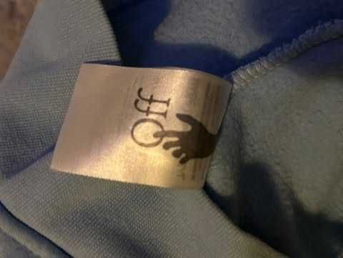 Hanorac Off-White x Jordan, mărimea XL (fit M-L), stare foarte bună