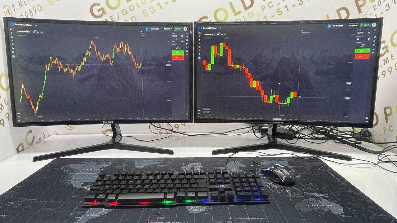 Treyding, o'yin va montaj ishlari uchun maxsus komplekt. Jami 420$