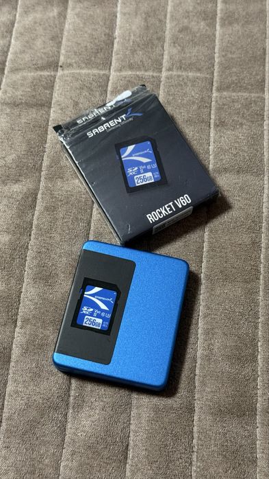SD card Sabrent SDXC rocket v60 256gb nou
