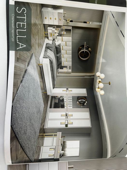 Спальный гарнитур турецкий Стелла