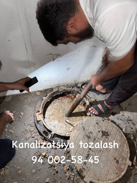 Kanalizatsiya tozalash 24/7 канализация тозалаш