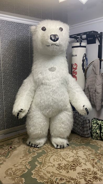 Надувной мишка продаетс состояние новый