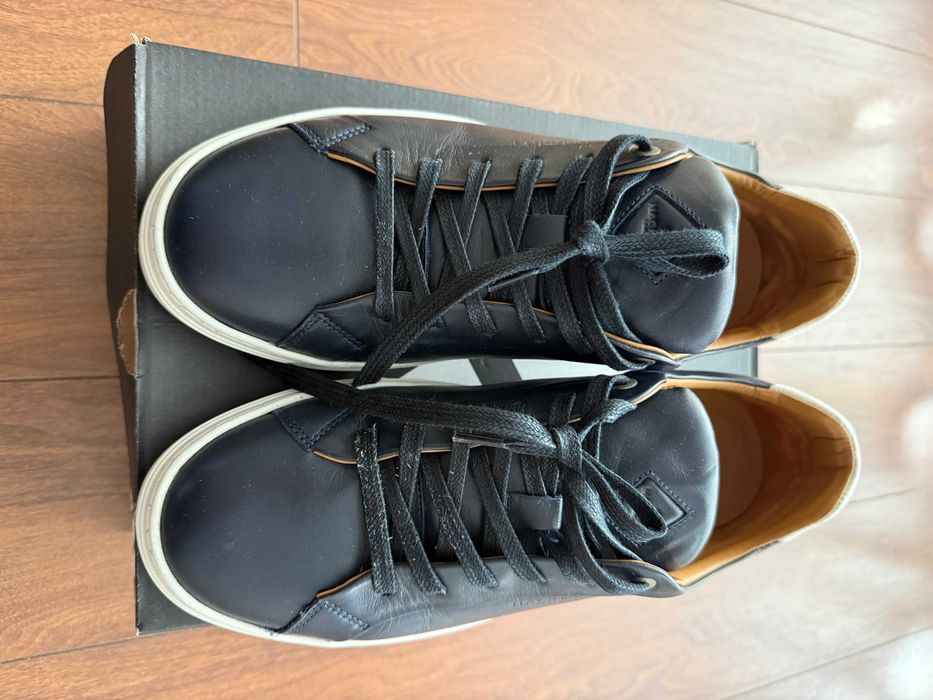 Мъжки кожени кецове Hackett London