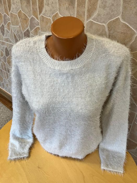 Pulover dama Yessica cu puțin fir argintiu