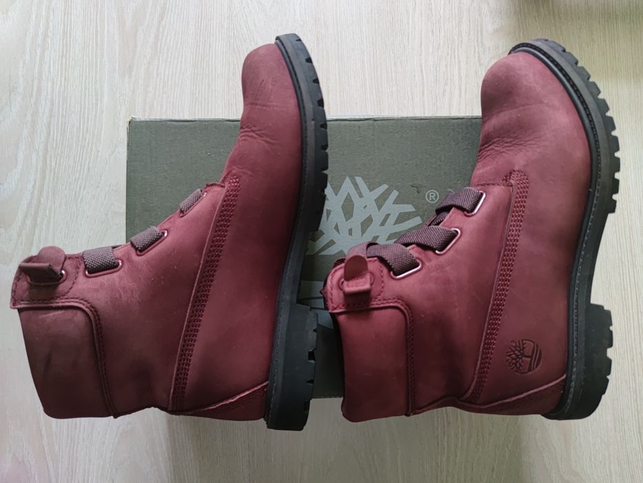 Дамски боти Timberland 6 In Premium A1SEP Burgundy, номер 39
