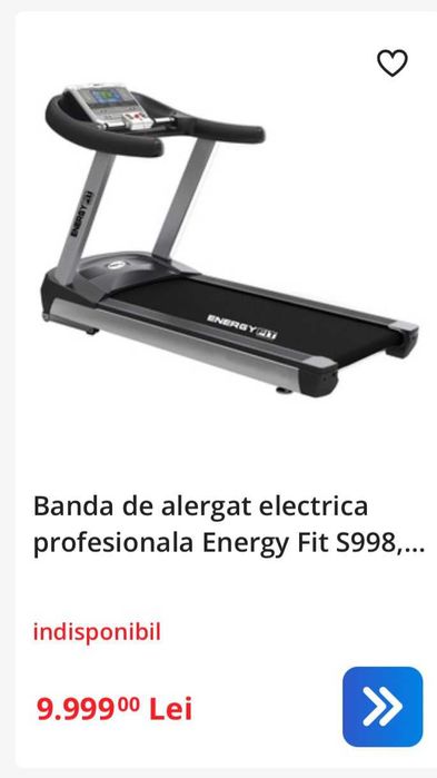 Banda de alerga electrică profesională