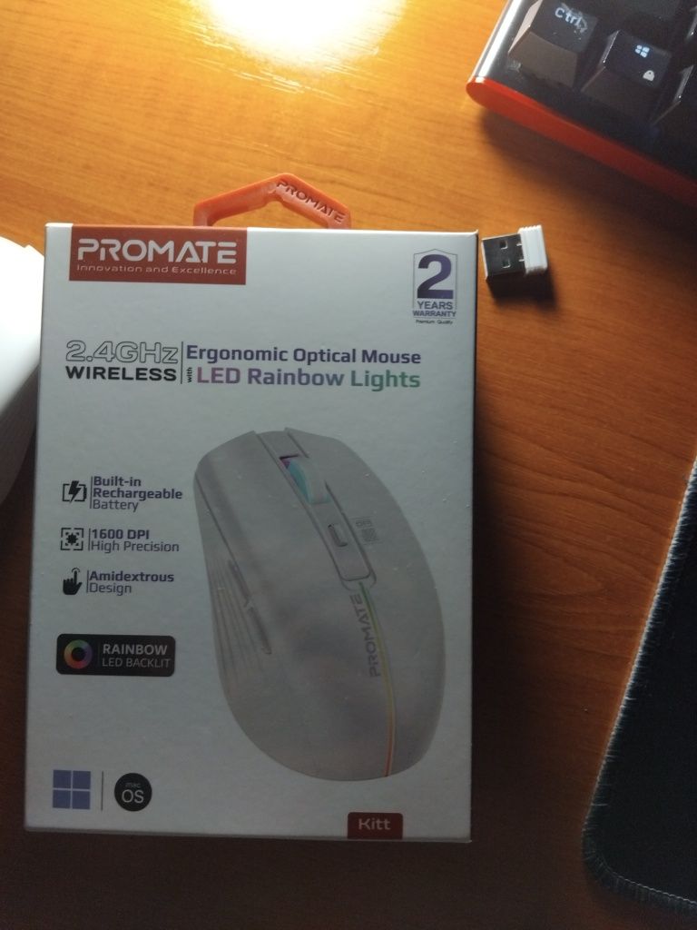 Mouse Promate cu usb wireless
