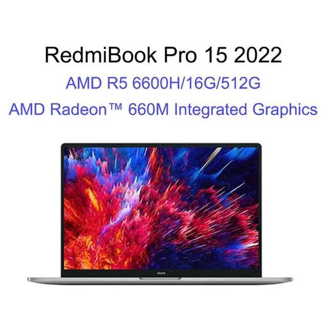 Ноутбук Xiaomi RedmiBook Pro 15 (R5 6600H/16Gb/512Gb).