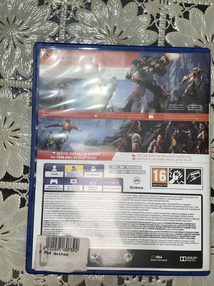PS4 игра (anthem)