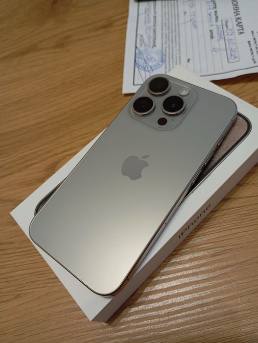 Iphone 15 PRO 256GB Titanium Silver