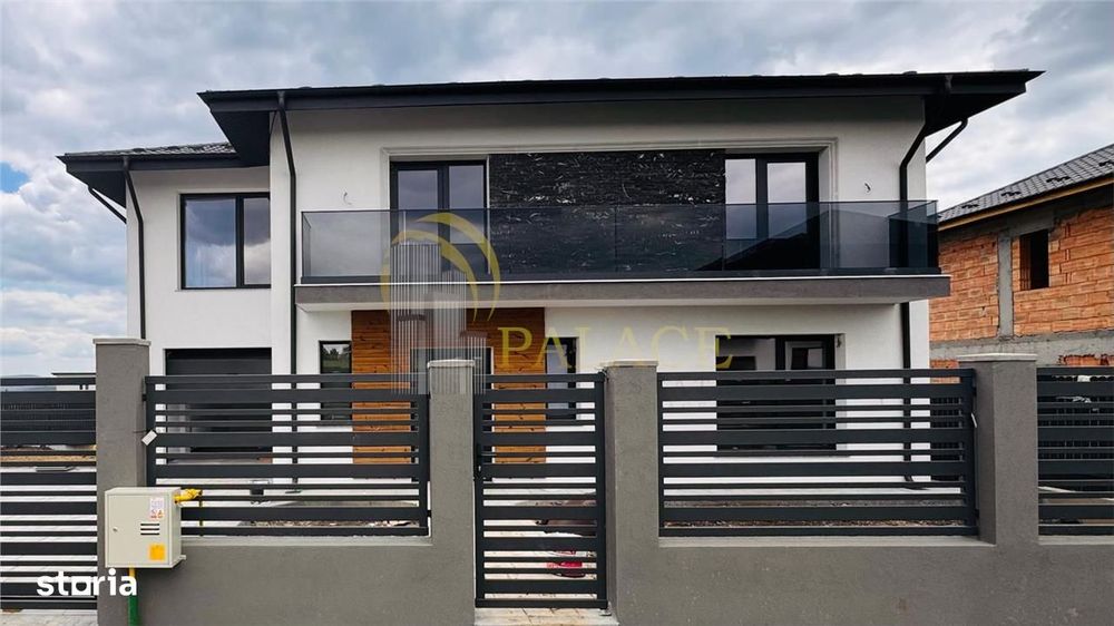 Casa Premium, individuala, cu garaj  Cartier rezidential, la doar 7 mi