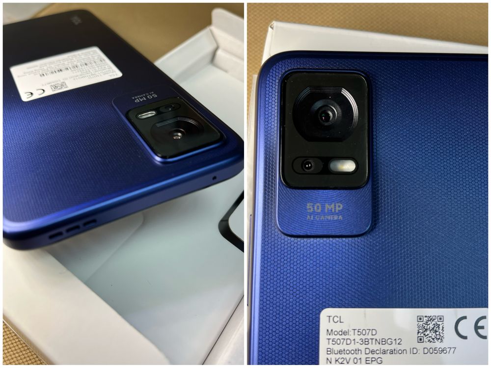 TCL 408 GSM blue чисто нов син две сим Dual