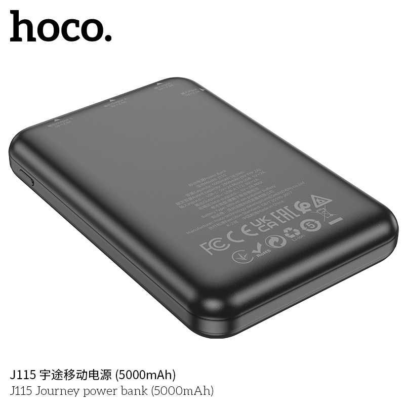 Hoco J115 Journey series Ультра Тонкий 5000mAh Power Bank Ultra Slim