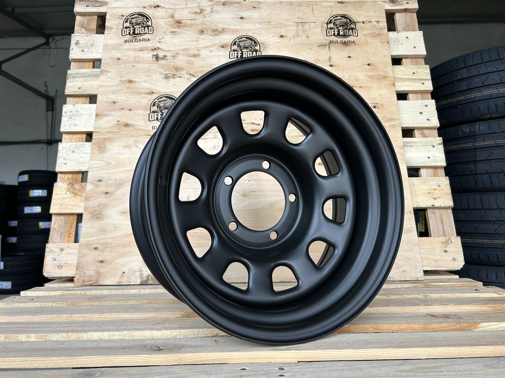 16" 5x139.7 Минусови Стоманени Джанти 4х4 Lada Niva/UAZ/Suzuki Vitara