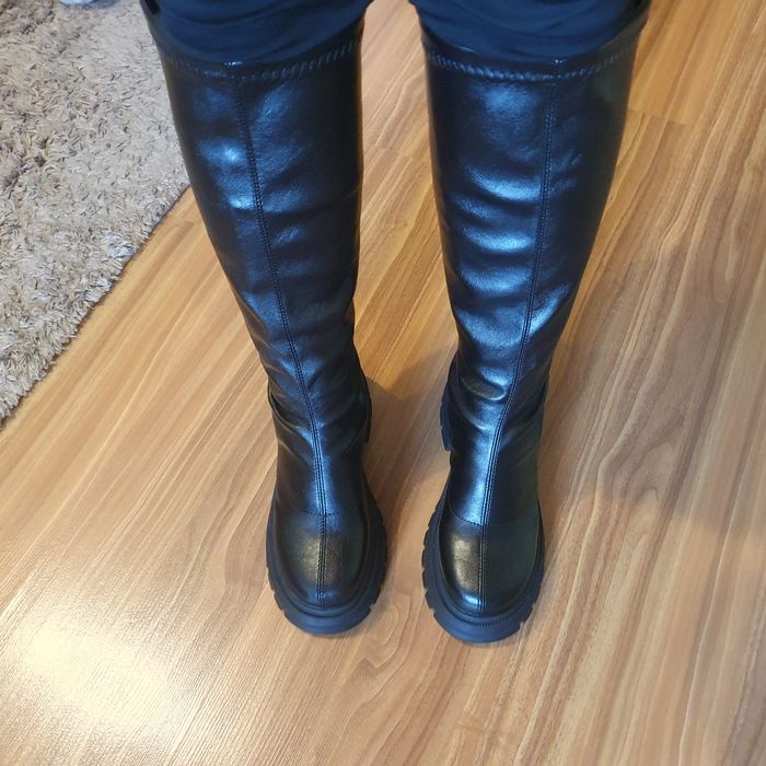 Cizme dama noi imitatie piele