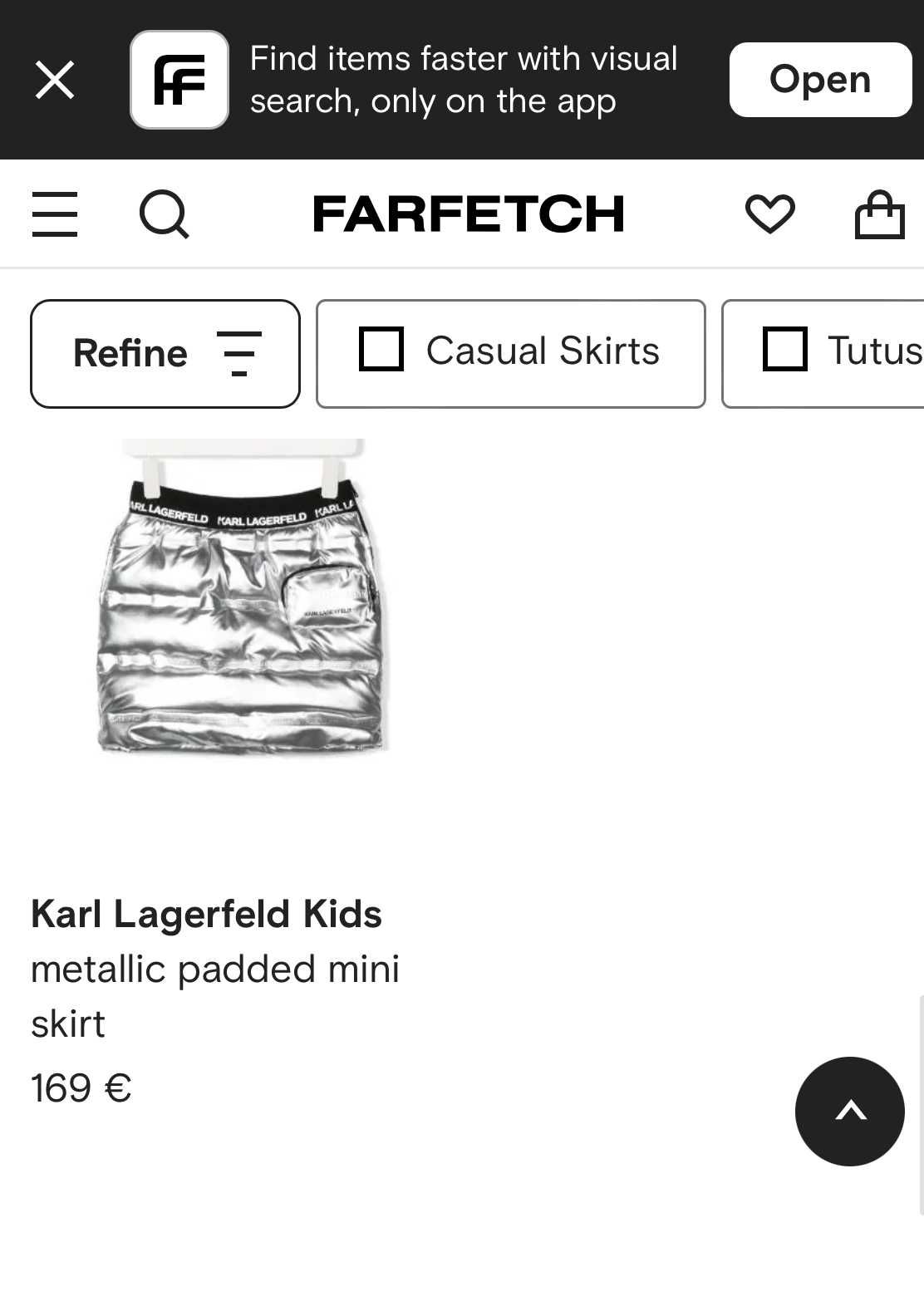 Сребриста подплатена пола Карл Лагерфелд Karl Lagerfeld и DKNY