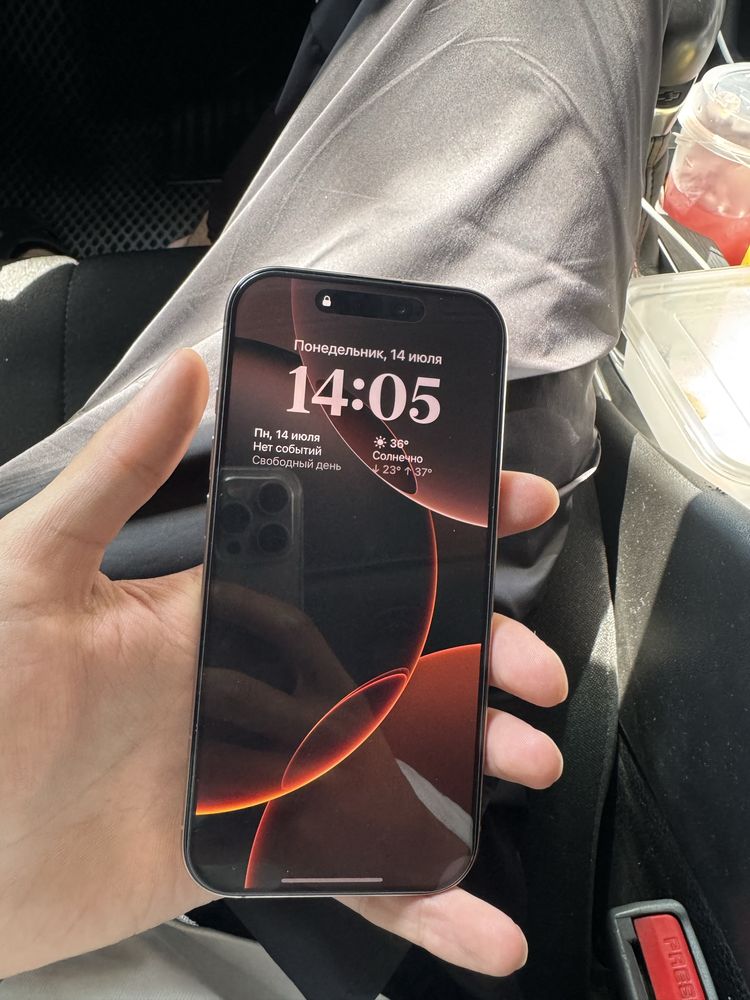 Iphone 16PRO 128Gb 34 цикл.