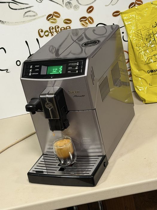 Кафемашина кафе автомат Saeco minuto с гаранция