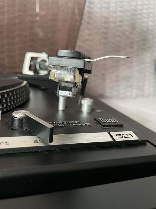 Pickup Turntable Vinil Player DUAL 521 - Defect necesita curea/service