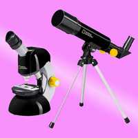 Set telescop si microscop National Geographic