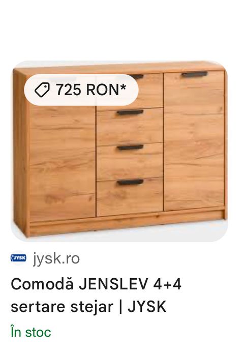 Comoda stejar.