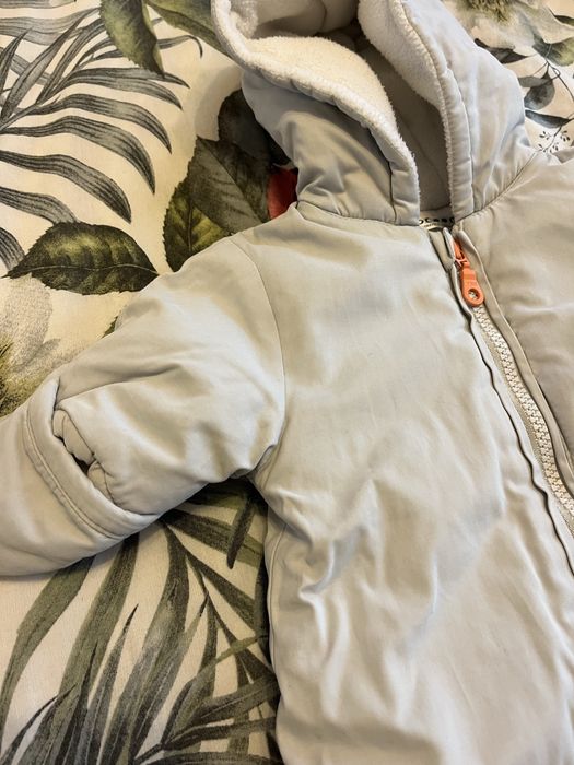 Топъл зимен космонавт за бебе 56