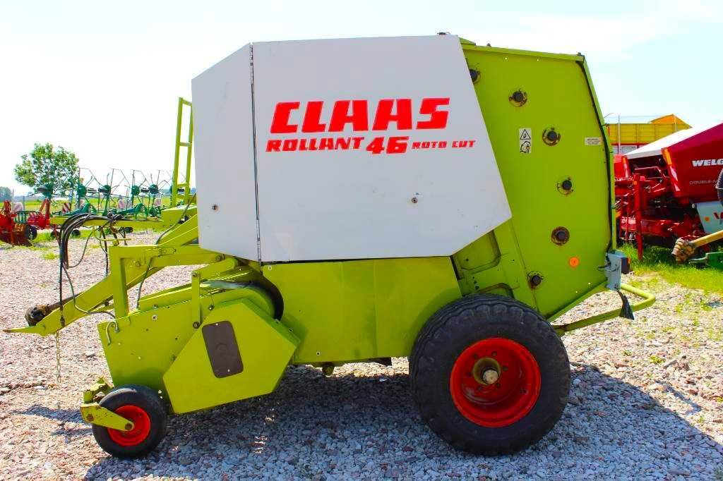 Presa Claas Rolland 46 Rotocut balot 120x120 Plasa Tocator Pickup 2 m
