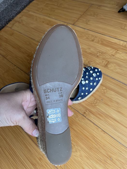 Espadrile Schutz marime 36, NOI