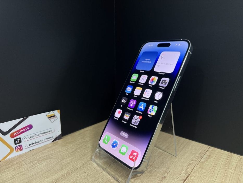 iPhone 14 Pro Max 512Gb Silver 3 ani garanție, Telefoane Mures
