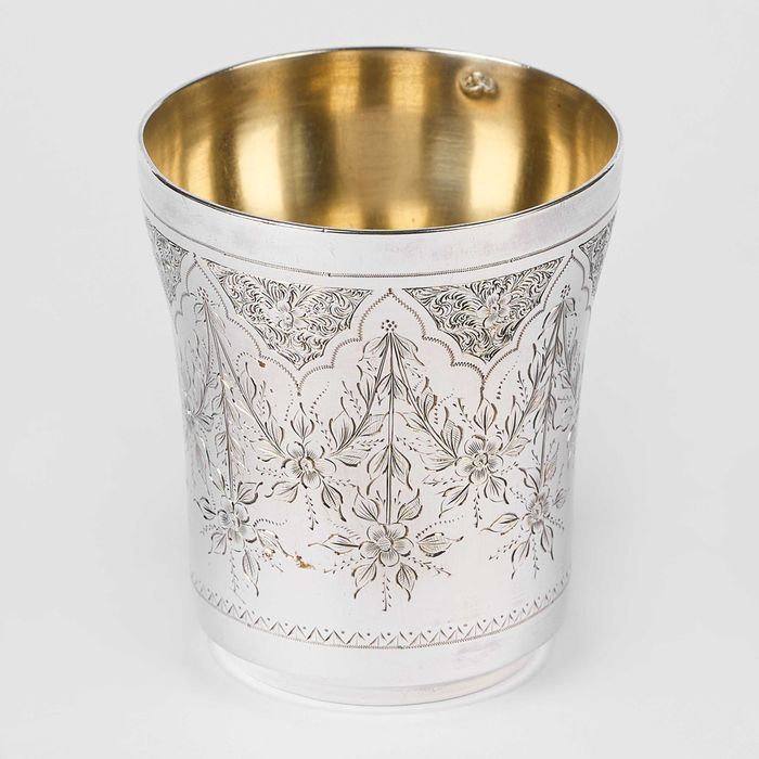 Pahar din argint 950-Franta 1890-200 ml-argintart.ro