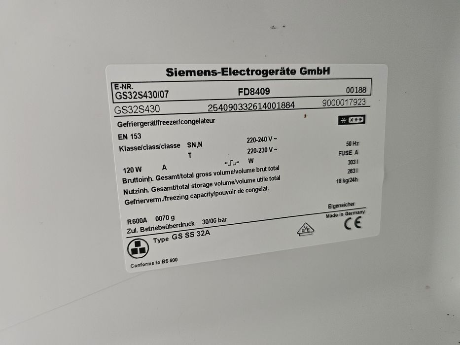 Фризер SIEMENS 174 см
