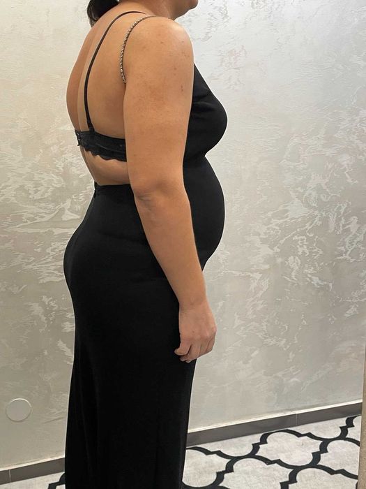 Официална рокля с гол гръб