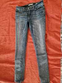 Blue jeans Levi's Skinny 711, ca noi, 92% bumbac