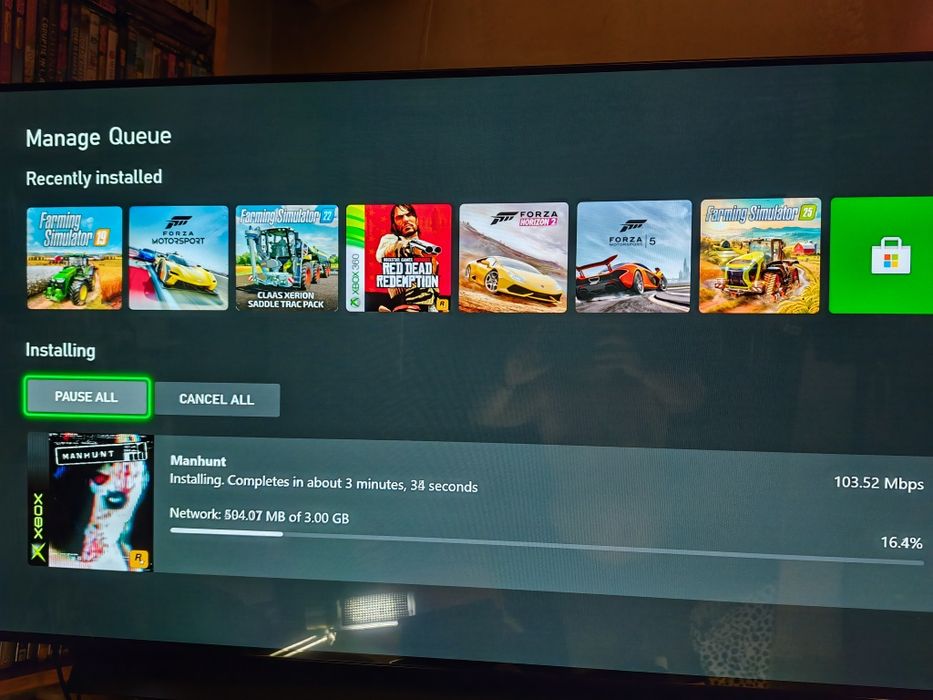 Manhunt impecabil Xbox, Xbox 360, one, seria s și seria x