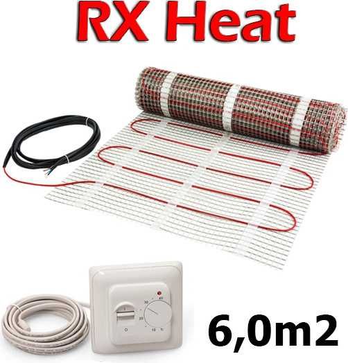 ХИТ ПРОДАЖ! Теплый пол/ RX Heat нагревательный мат недорого!