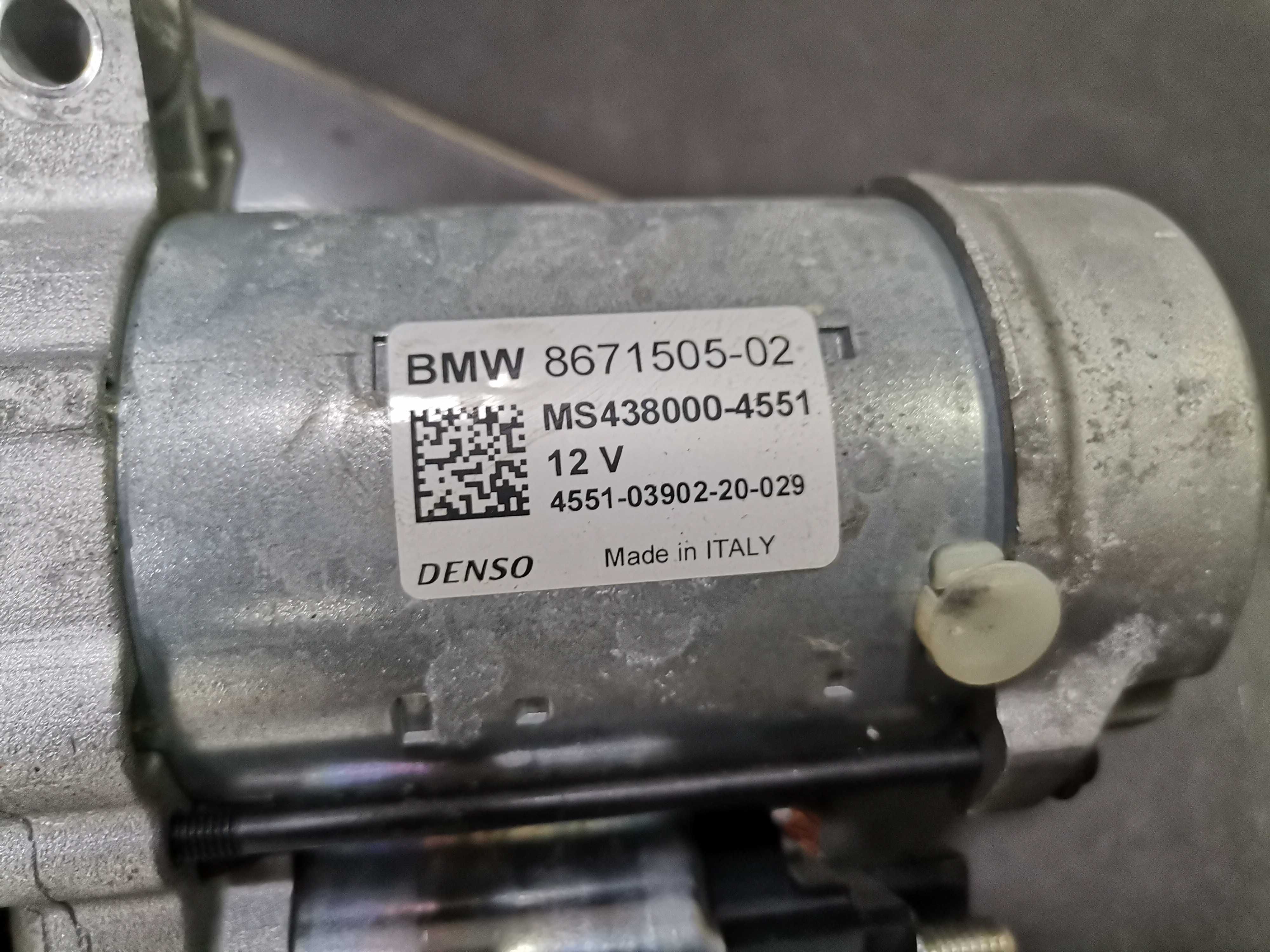 Стартер BMW F97 F98 G80 G01 G02 G05 G06 G15 G20 G21 G30 G32 86/71505