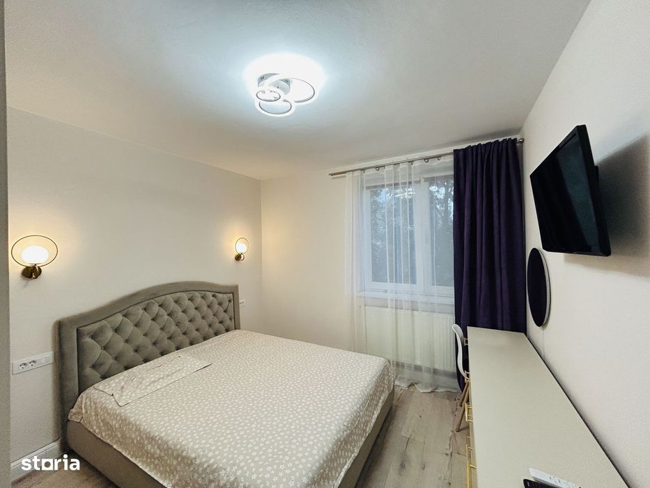 Apartament 2 camere si balcon, mobilat, utilat modern -  zona Rahovei