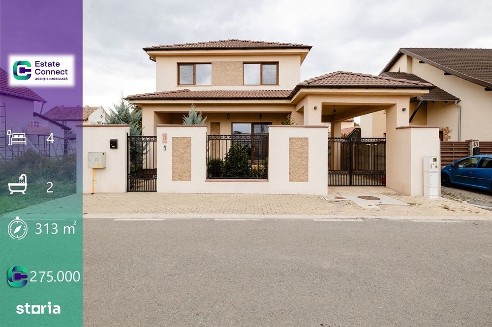 Casa noua cu etaj, design modern - Vladimirescu