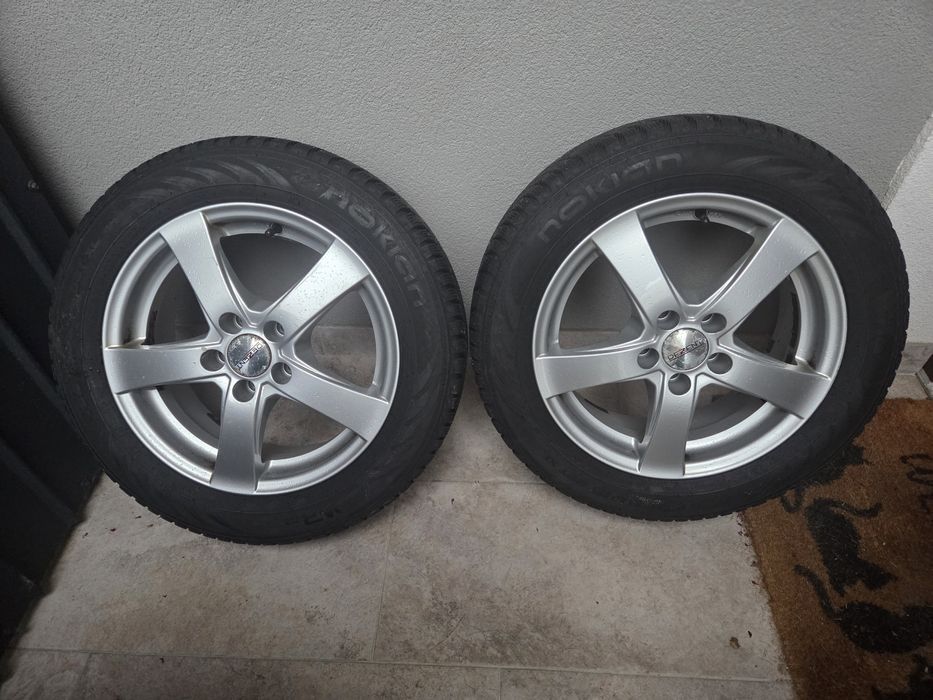 Cauciucuri de jarna cu jenti de aluminiu, 185/60 R15 Skoda Rapid