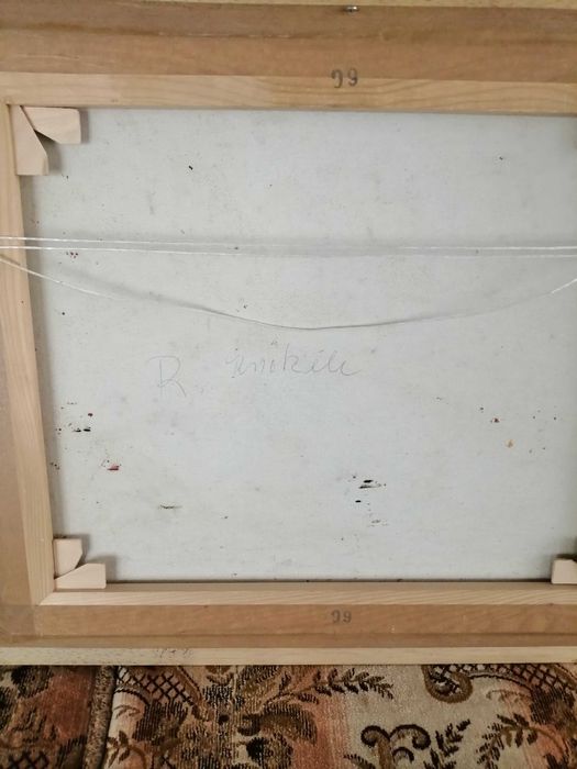 Tablou reproducere Vincent Van Gogh- pictura in cutit, realizat manual