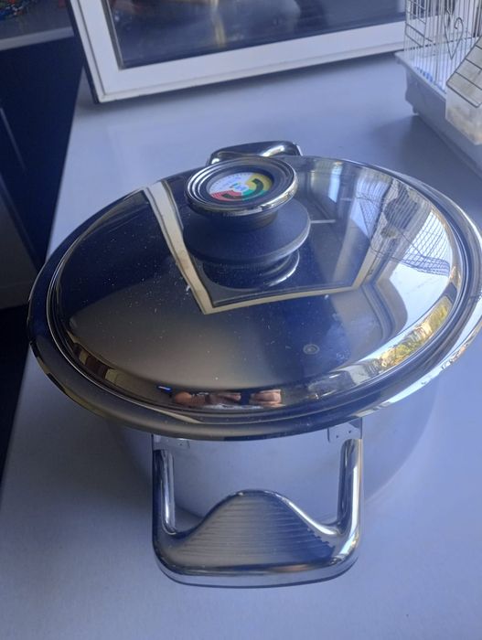 Vas ZEPTER pentru gatit sanatos, 5 6 Litri, diametru 24 cm, tehnologia