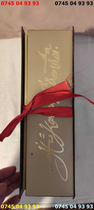 ambalaj cutie si sticla goala BRANCOVEANU XO