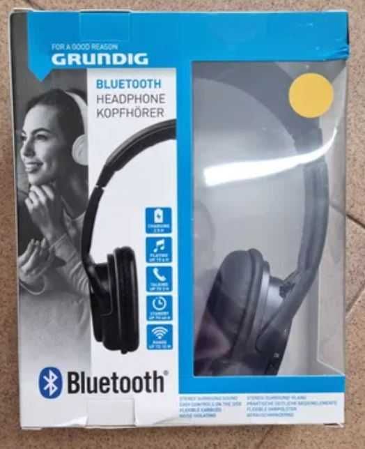 Безжични слушалки Grundig bluetooth headphones / Блутут слушалки