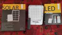 Lampa solara led 200w proiector german panou fotovoltaic , senzori