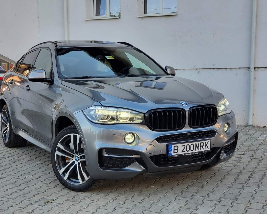 BMW X6 M50 Competition,Trapă, Faruri led ,bord digita,head-up distron