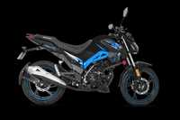 Motocicleta Barton Street-R 125cc, culoare negru/albastru