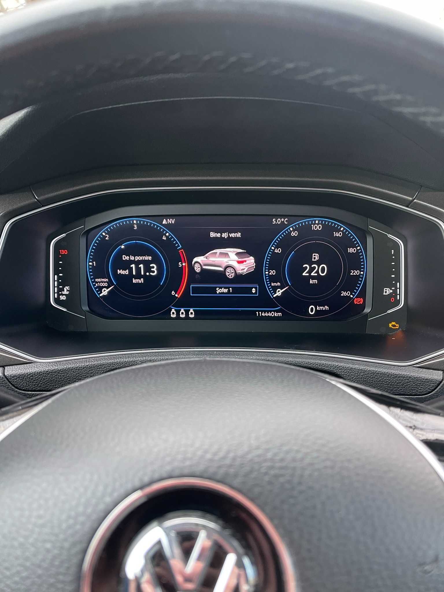 VW T-Roc 2019 , 1.6D , 116 cp , Euro 6 , virtual cockpit