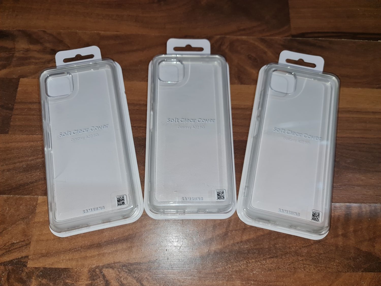 Husa silicon originala Samsung Soft Clear Cover Galaxy A22 5G