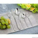 Set tacamuri 72 piese, din inox, geanta depozitare tip diplomat,