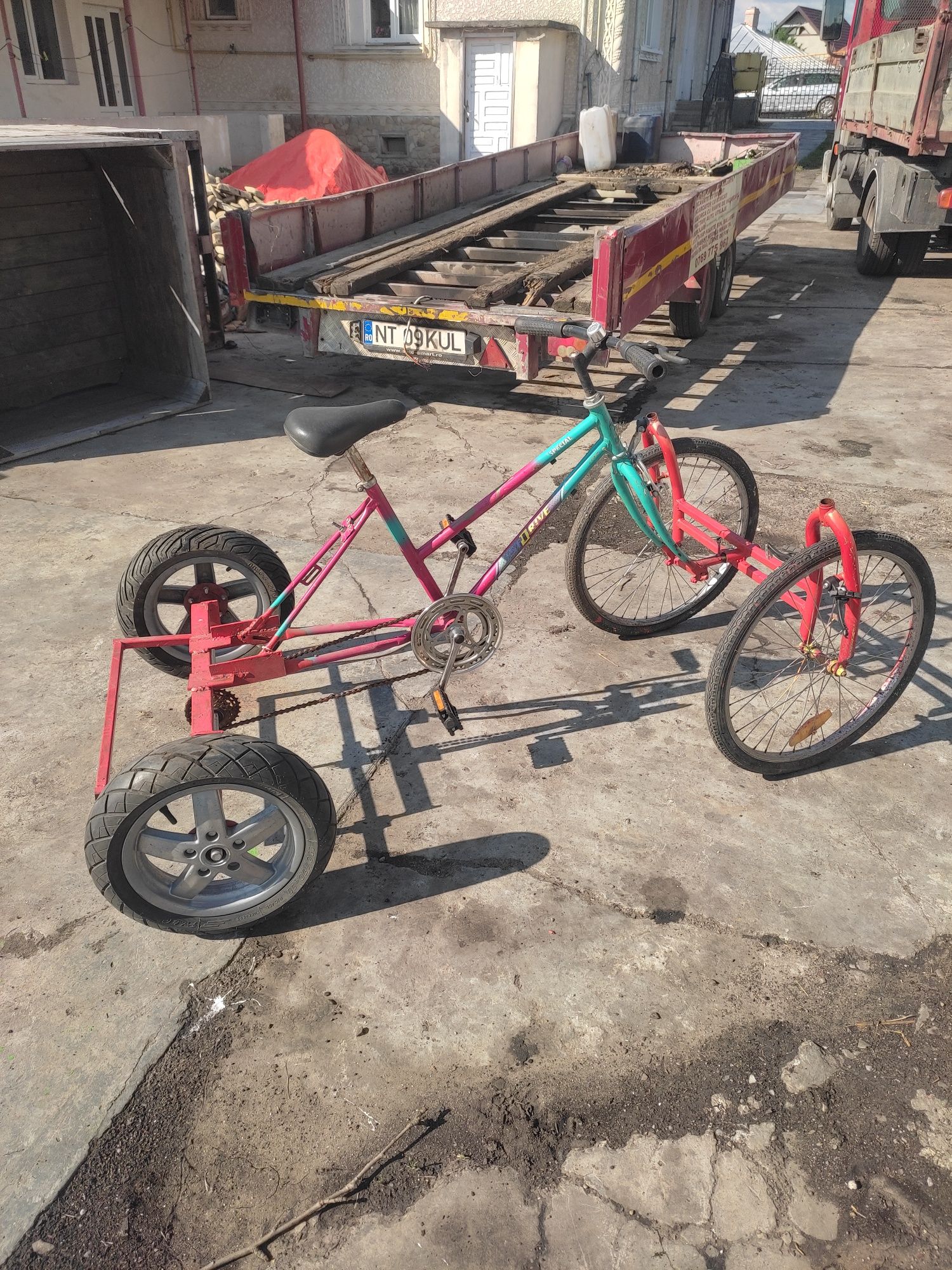 Bicicleta 4 roti